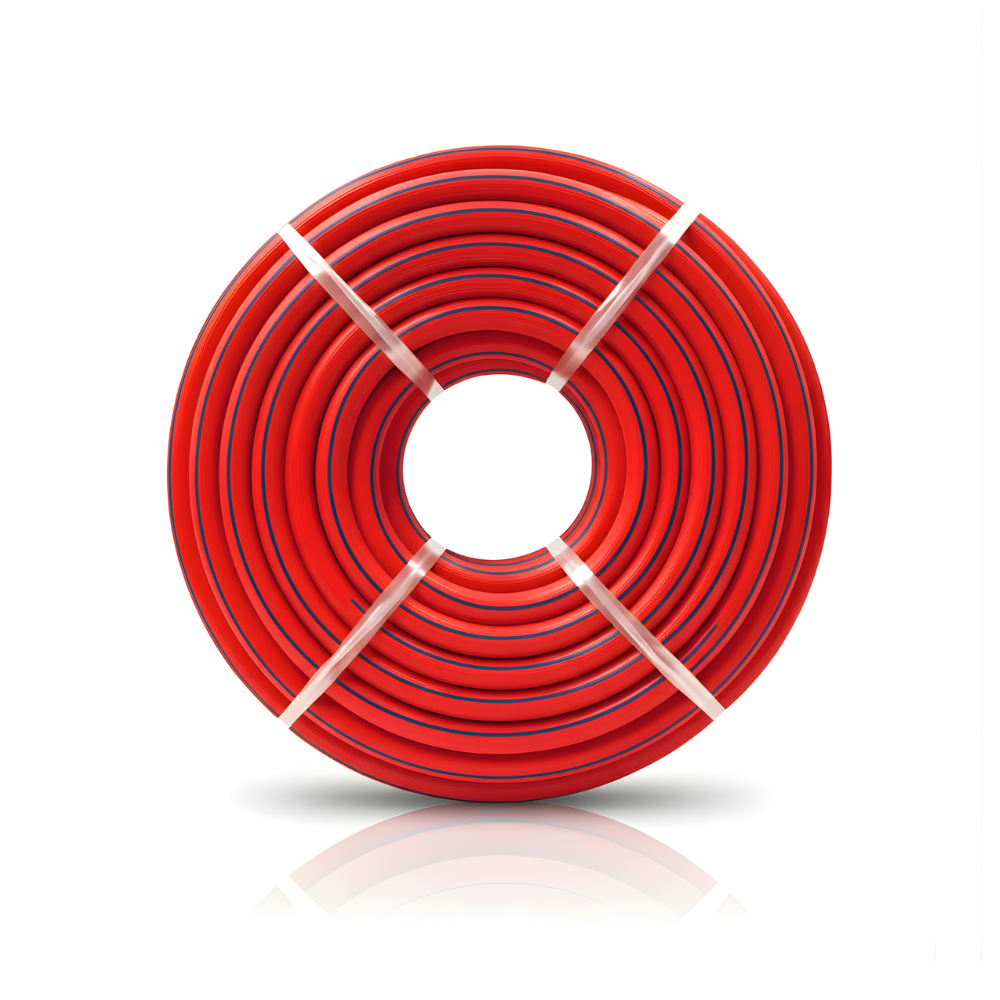 SSBO Selang Gas 3 Lapis Merah 10 mm – Selang Gas Super Aman, Anti Bocor & Tahan Panas untuk LPG Rumah Tangga