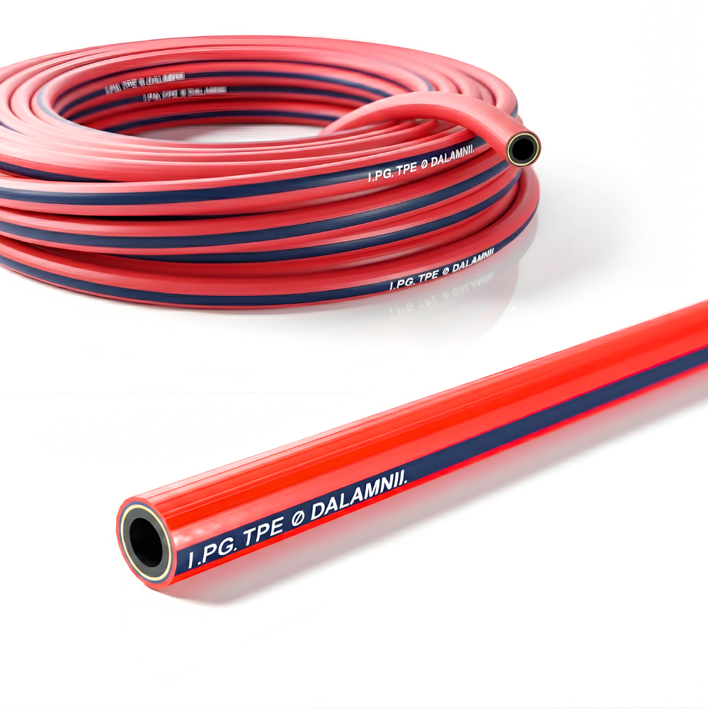 SSBO Selang Gas 3 Lapis Merah 10 mm – Selang Gas Super Aman, Anti Bocor & Tahan Panas untuk LPG Rumah Tangga