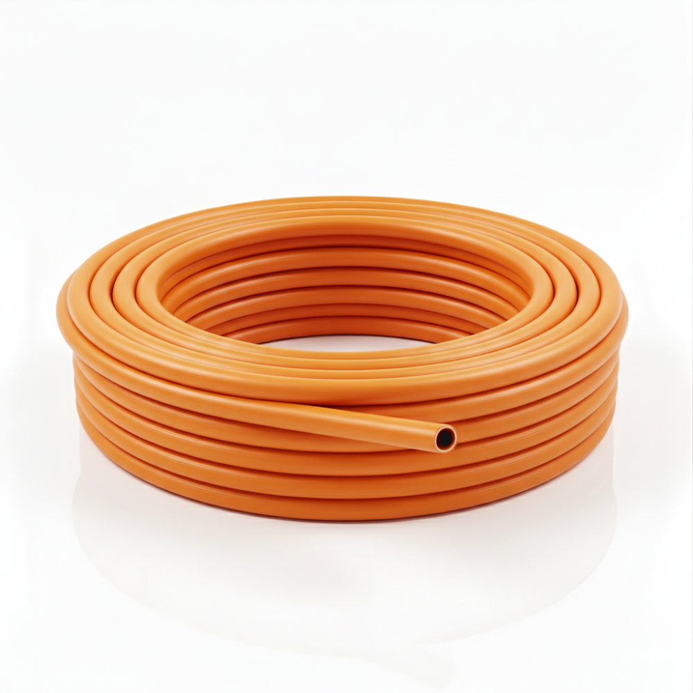 SSBO Selang Gas 2 Lapis Orange 10 mm – Selang Gas Aman, Fleksibel, dan Tahan Tekanan untuk LPG Rumah Tangga