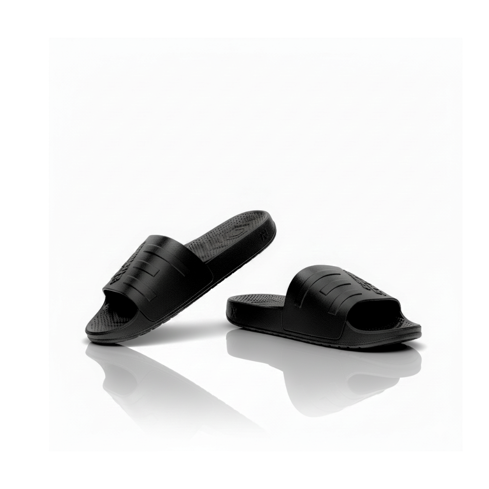 SSBO Sandal Pria Fashion Sports PVC Hitam – Sol Nyaman & Stylish