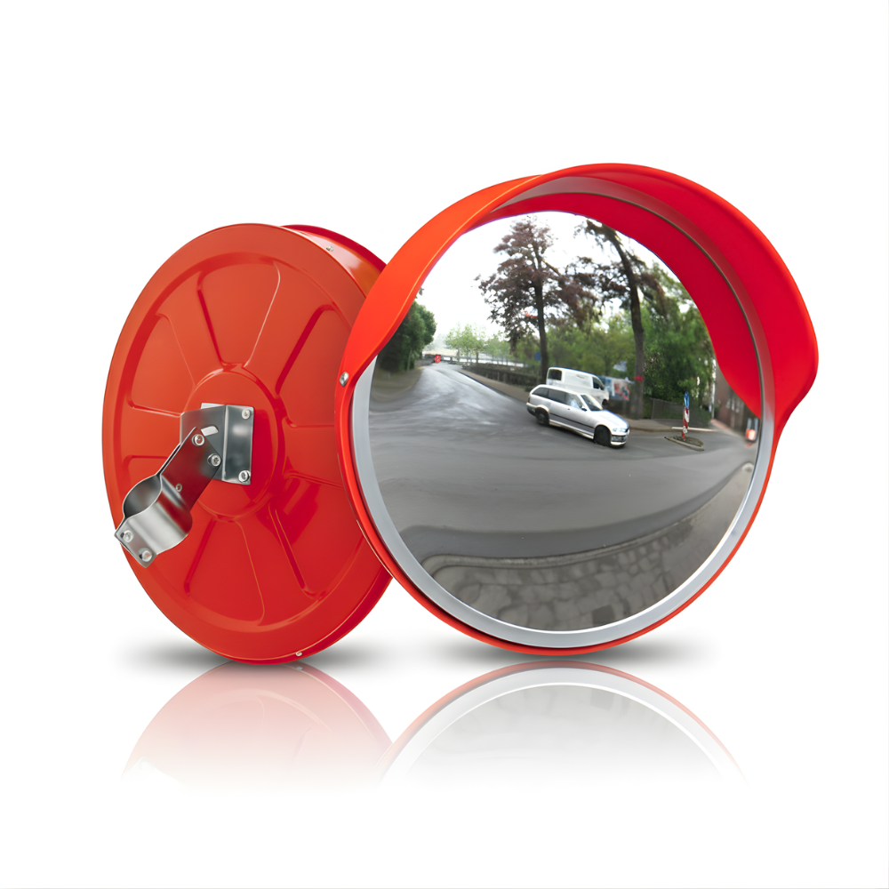 SSBO Cermin Cembung Lalu Lintas – Cermin Tikungan Jalan Anti Pecah, Tahan Cuaca & Pantulan Jelas untuk Keamanan Jalan