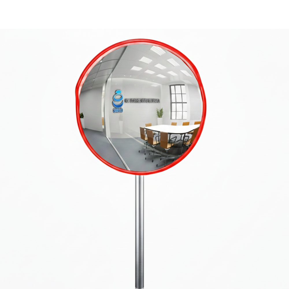 SSBO Cermin Cembung Lalu Lintas – Cermin Tikungan Jalan Anti Pecah, Tahan Cuaca & Pantulan Jelas untuk Keamanan Jalan