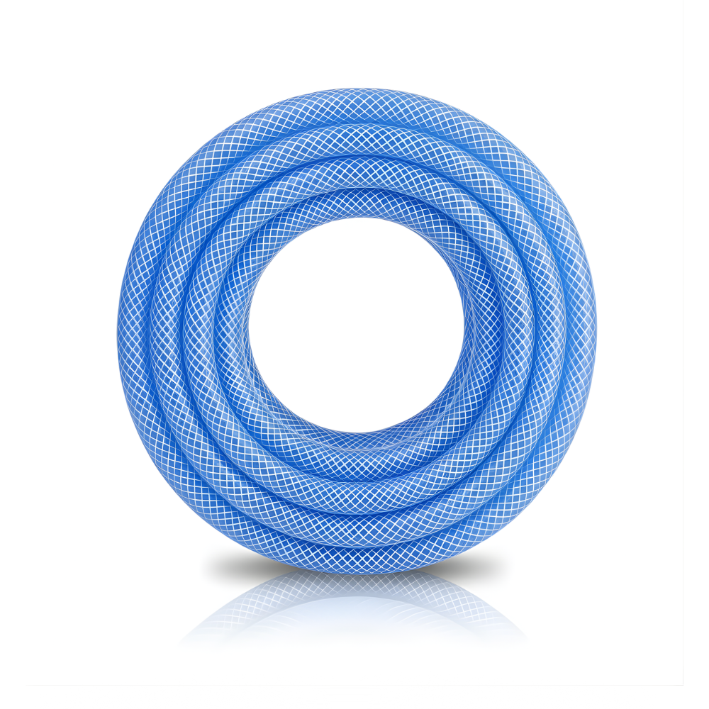 Selang Air Transparan Serat Benang Tebal 5 mm SSBO – Transparan, Fleksibel, Tebal & Tahan Tekanan untuk Air & Industri