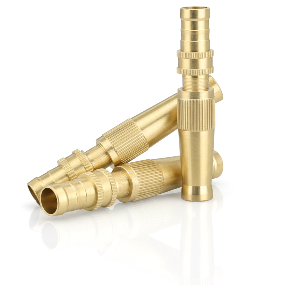 Nozel Semprotan Air Stainless Warna Emas SSBO – Anti Karat & Tahan Tekanan Tinggi