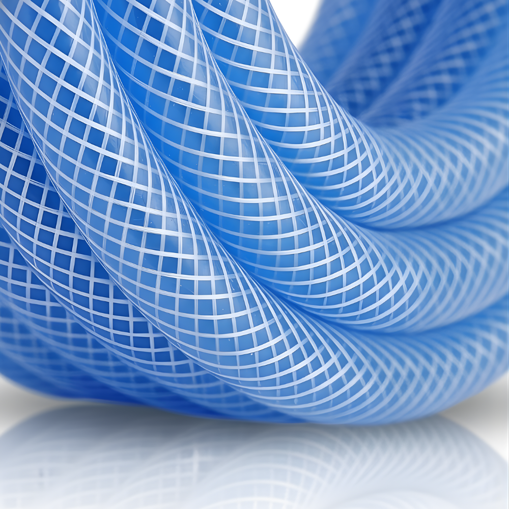 Selang Air Transparan Serat Benang Tebal 5 mm SSBO – Transparan, Fleksibel, Tebal & Tahan Tekanan untuk Air & Industri