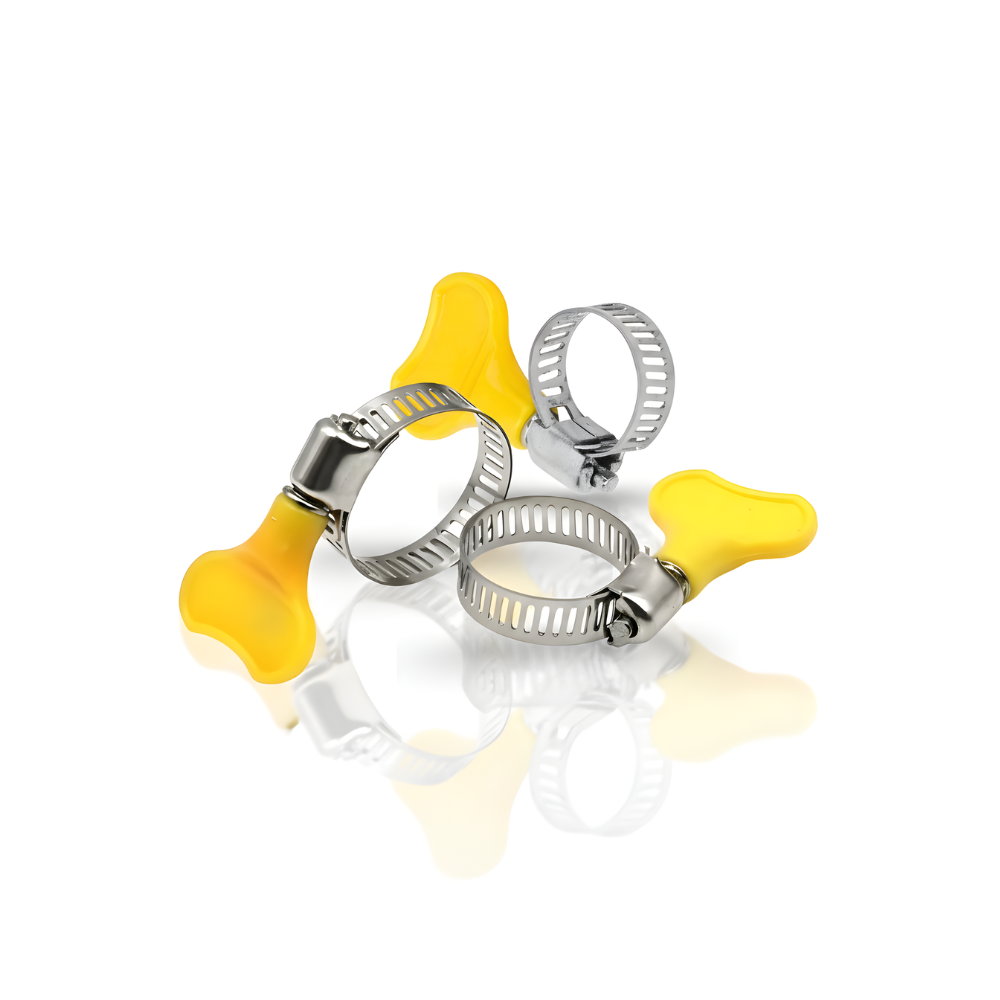 SSBO Ring Putar Kuning ½, ¾ & 1 Inch – Fitting Sambungan Selang Air Anti Puntir & Tahan Tekanan