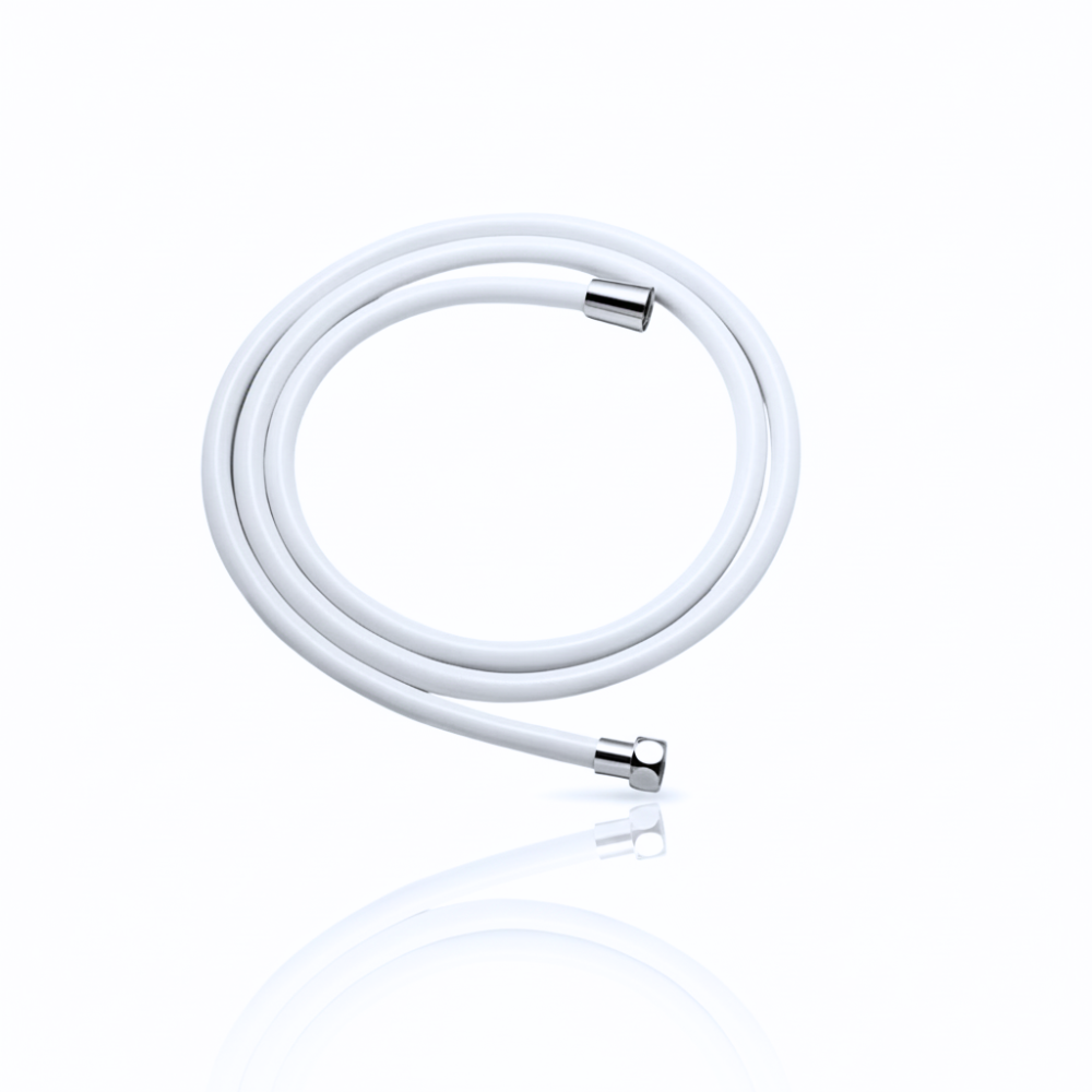 Selang Shower Warna Putih SSBO – Fleksibel 1.2 M, Anti Bocor, Kuat & Mudah Dipasang