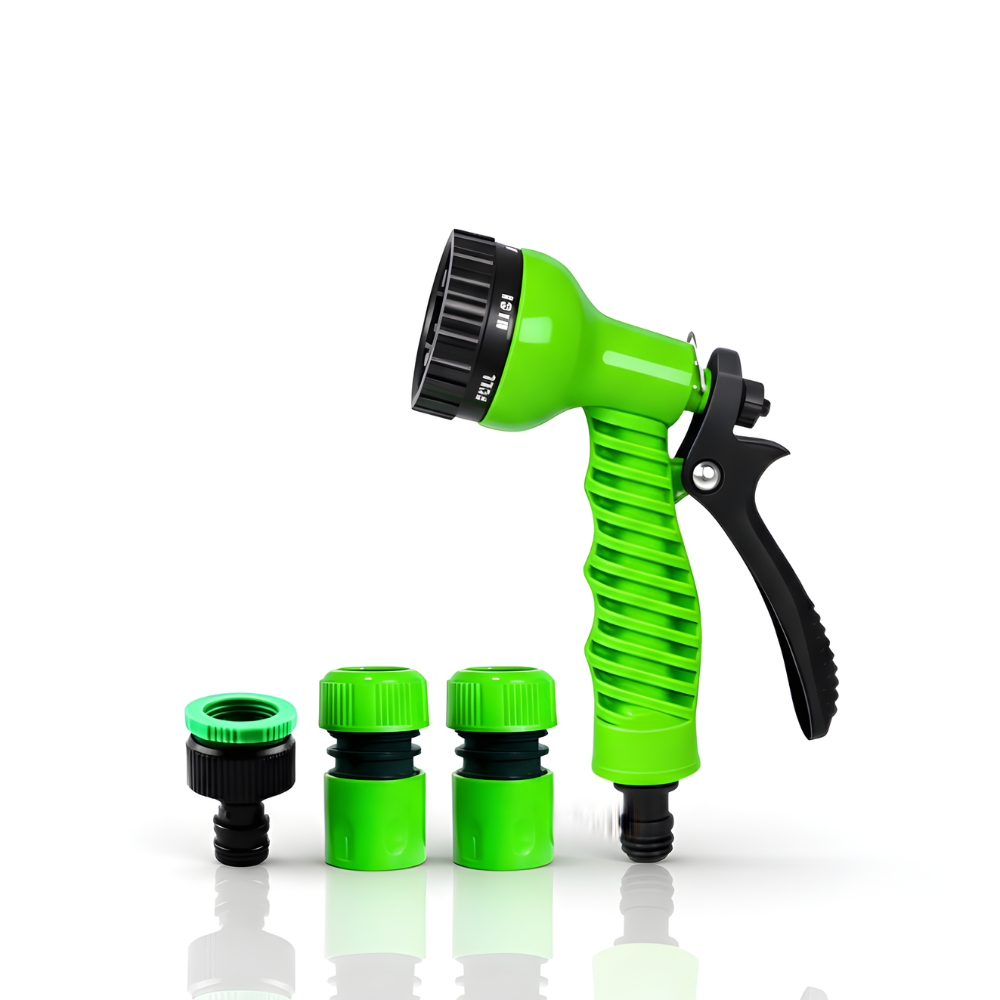 Set Nozzle & Konektor SSBO – Paket Kepala Semprot dan Konektor Selang untuk Taman & Cuci Kendaraan, Tekanan Kuat dan Anti Bocor