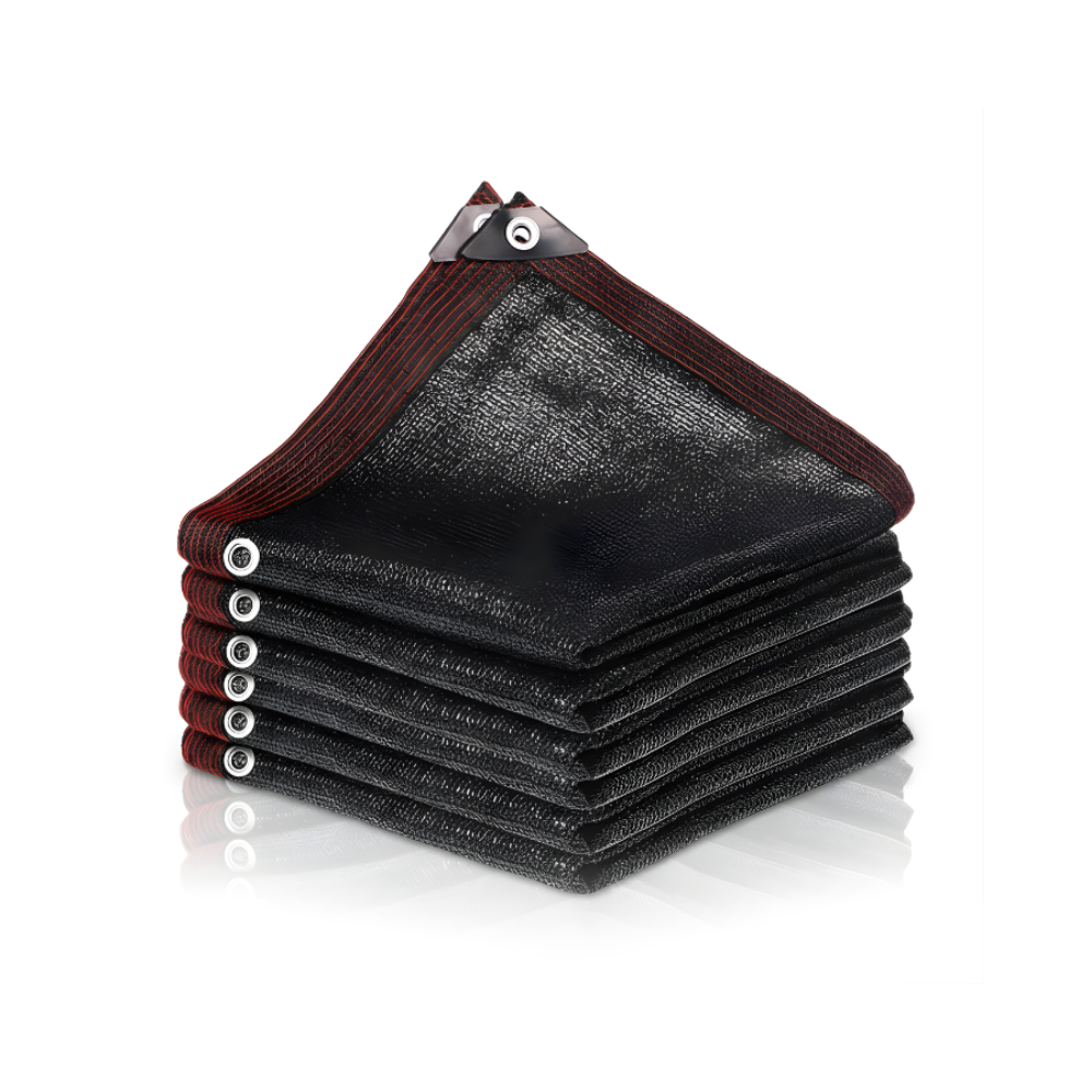 Jaring Paranet Hitam SSBO 85% – Peneduh Tanaman Anti Panas & Tahan Cuaca, Tear-Resistant