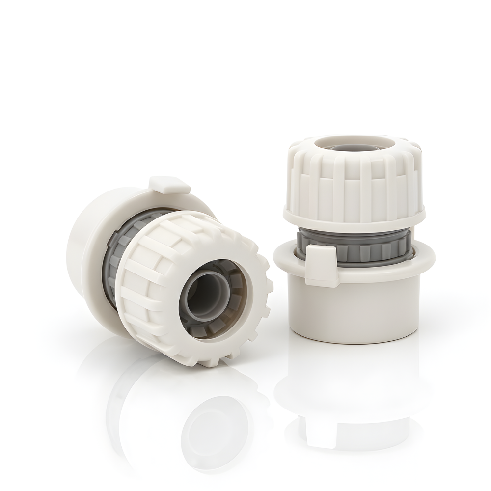 Konektor Kran ke Selang Inlet Mesin Cuci 1/2 Inch – Sambungan Air Kuat & Anti Bocor