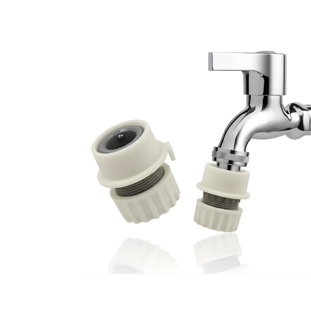 Konektor Kran ke Selang Inlet Mesin Cuci 1/2 Inch – Sambungan Air Kuat & Anti Bocor