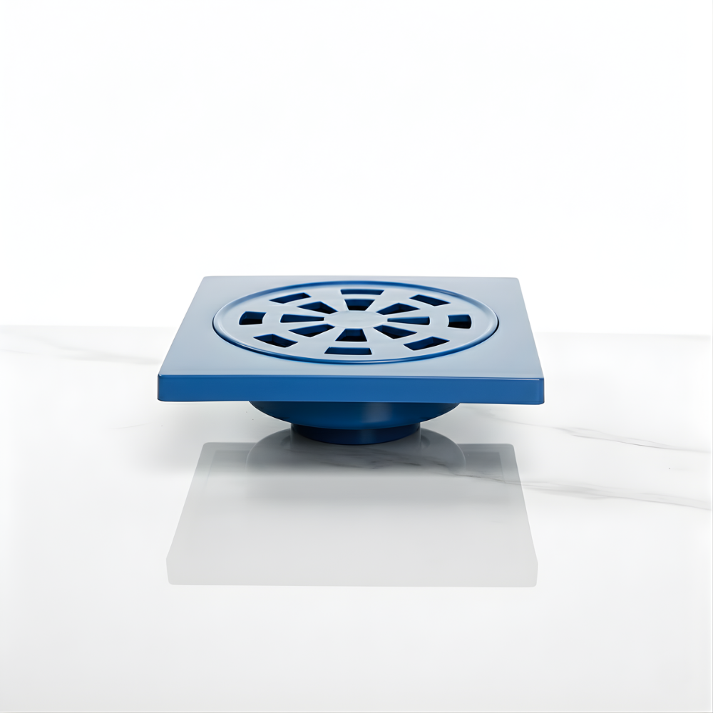 Saringan Saluran Air SSBO Warna Biru – Penutup Drainase Anti Bau & Anti Tersumbat untuk Kamar Mandi & Dapur