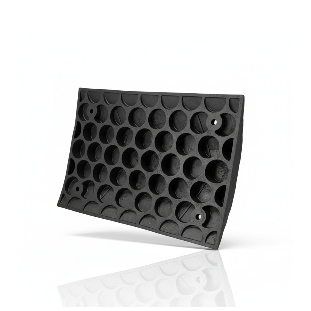 Polisi Tidur SSBO Karet 4 cm – Ukuran 50×35 cm, Reflektif, Anti Slip & Tahan Lama