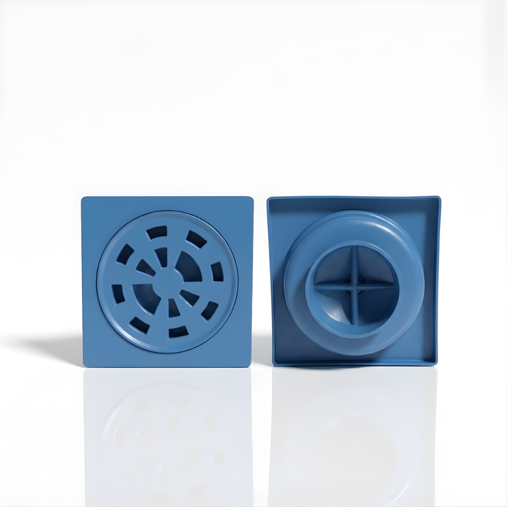 Saringan Saluran Air SSBO Warna Biru – Penutup Drainase Anti Bau & Anti Tersumbat untuk Kamar Mandi & Dapur