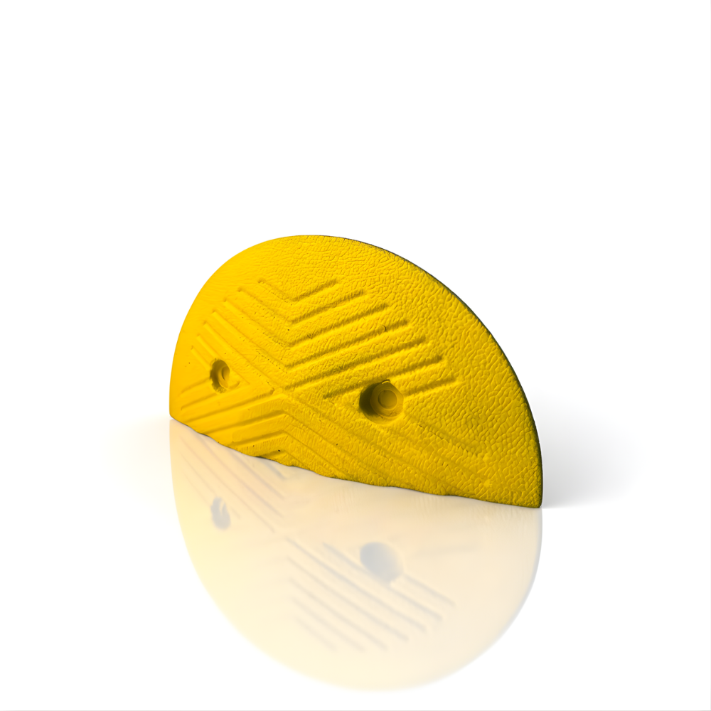 Ujung Polisi Tidur SSBO 4×18×35 – Warna Kuning, Anti Slip & Mudah Dipasang