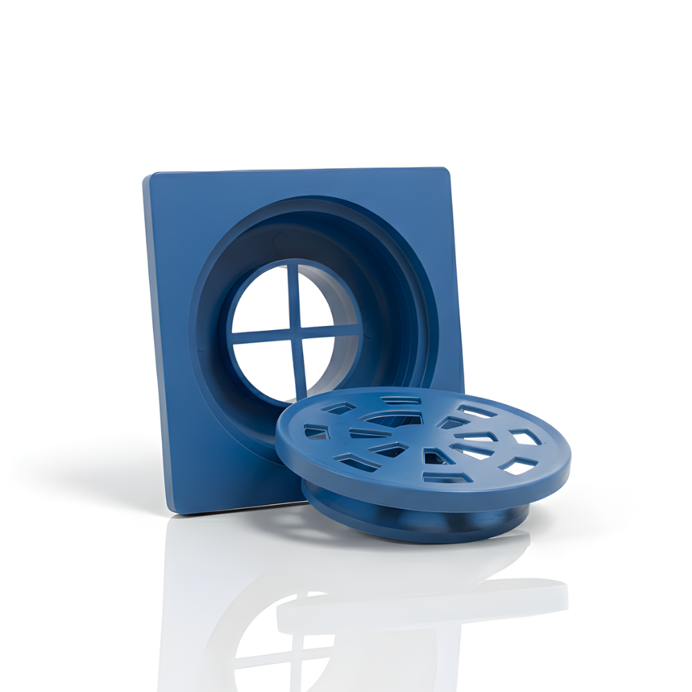 Saringan Saluran Air SSBO Warna Biru – Penutup Drainase Anti Bau & Anti Tersumbat untuk Kamar Mandi & Dapur