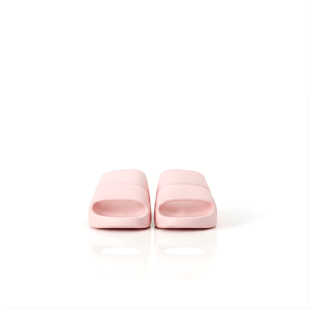 Sandal Slop EVA Unisex Pink – Sandal Rumahan Tebal Polos, Ringan & Nyaman Dipakai Harian