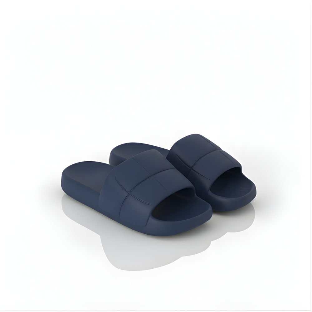Sandal Slop EVA Unisex Navy Blue – Sandal Rumahan Tebal Polos, Ringan & Nyaman Dipakai Harian
